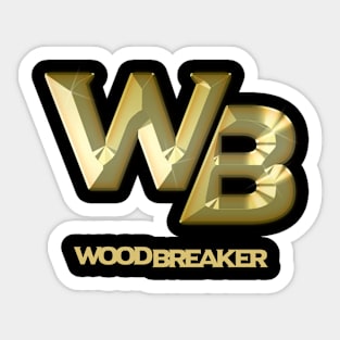 WoodBreaker Logo Sticker